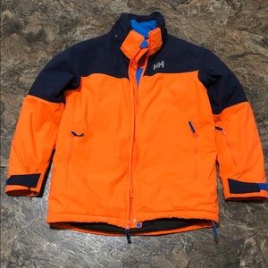 Helly Hansen Orange and Navy Winter Jacket